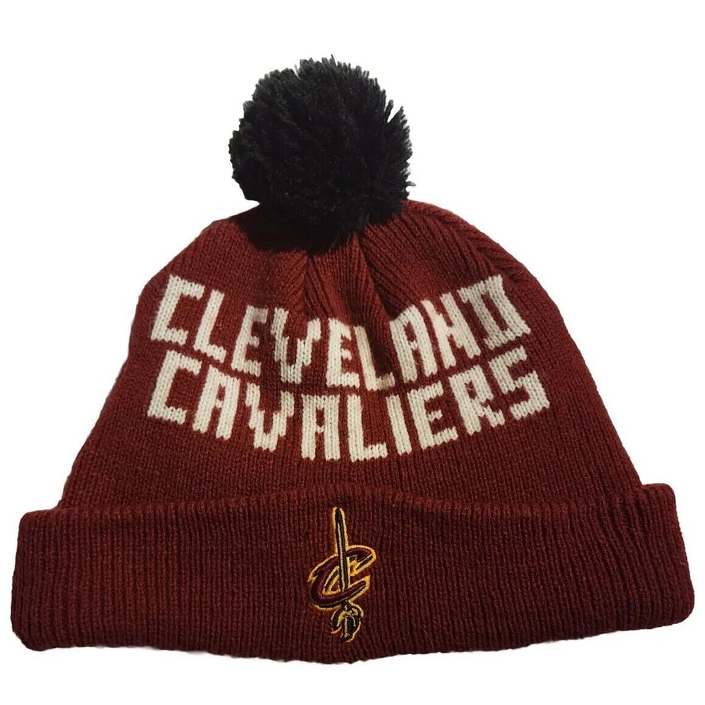 Cleveland Cavaliers NBA Beanie Hat Basketball Ohio Cavs Sports Apparel Merch Cle